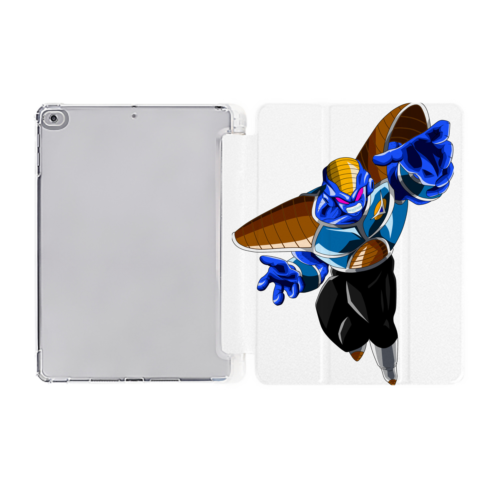 （画像用） ドラゴンボール DRAGON BALL IPad ケース ペン収納付き 三つ折りスタンド PUレザー×シリコン 対応機種9.5/10.5/10.9インチ